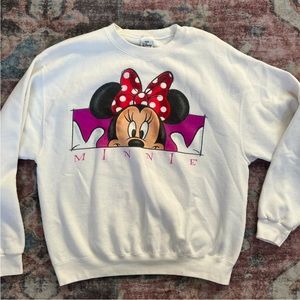 Vintage Minnie Mouse Crewneck Sweatshirt